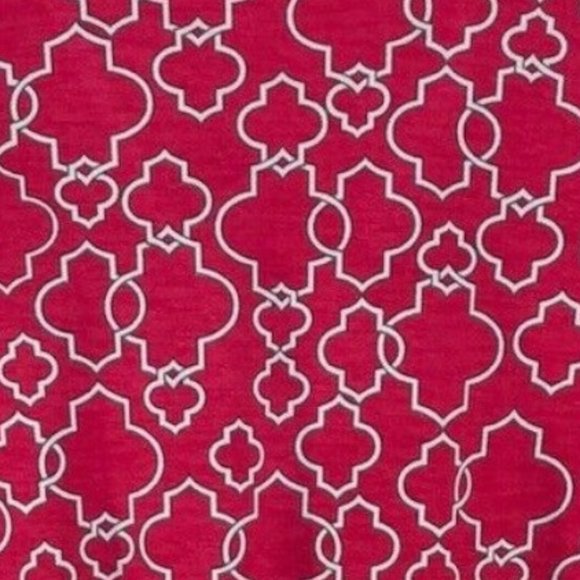 41 Hawthorn Renesme Faux Wrap Dress Stitch Fix - Raspberry - S - Picture 5 of 7